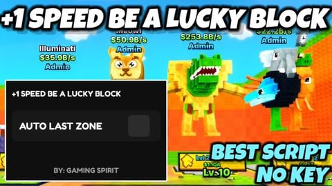 Keyless Script Auto Farm Lucky Blocks - Unknown script preview