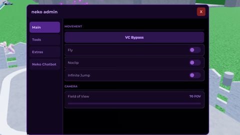 Nekos admin script - Unknown script preview