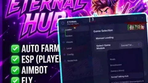 Eternal Hub MultiGame Script - Unknown script preview