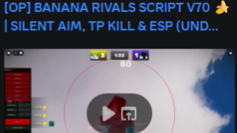 Banana universal script - Unknown script preview