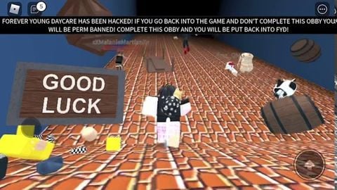 Forever Young Daycare F3X Incident map - Unknown script preview