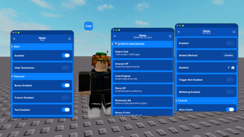 MNAHub CMD The best Commands hub for Xeno - Unknown script preview