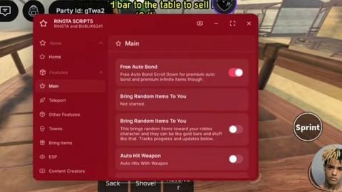 Ringta - Unknown script preview