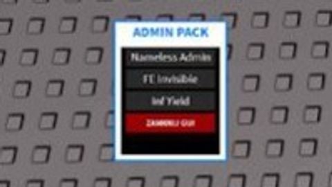 Admin Pack - Unknown script preview