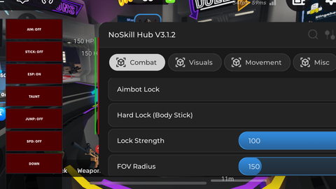 Noskillhub - Universal script preview