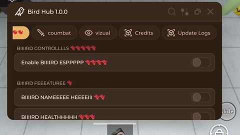 Bird Hub - Unknown script preview