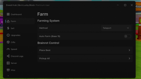 3need Hub OP Auto Farm And More - Universal script preview