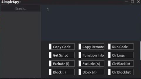 SimpleSpy PLUS - Unknown script preview
