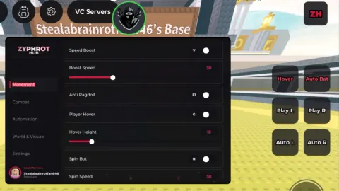 New ZYPHROT HUB Script - Unknown script preview