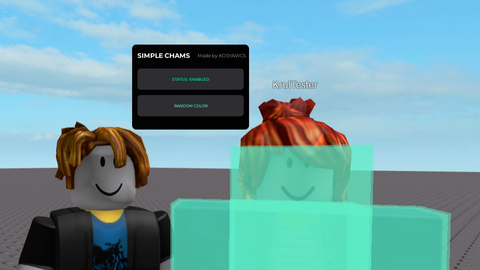 Simple Chams - Unknown script preview