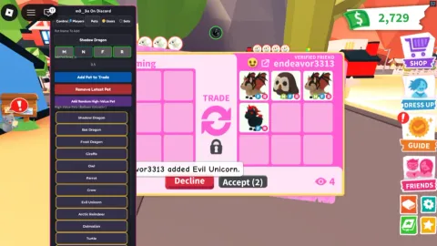 pollens hub freeze trade and keyless - Unknown script preview