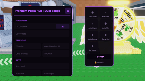 prism hub no key op - Unknown script preview