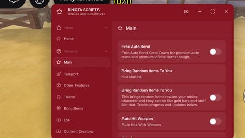 ringta 99 nights in the forest - Unknown script preview