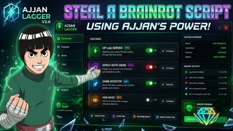 OP UNDETECTABLE AJJANS HUB WITH LAGGER - Unknown script preview