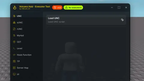 Volcano Hub Executor Test (keyless) - Unknown script preview
