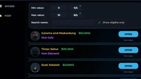 Duel and Trade Finder - Unknown script preview