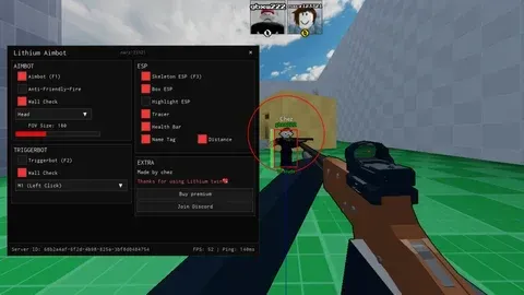 Lithium Aimbot - Unknown script preview