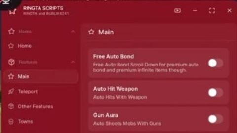 RINGTA SCRIPT AUTO BONDS INFINITE ITEMS KEYLESS - Unknown script preview