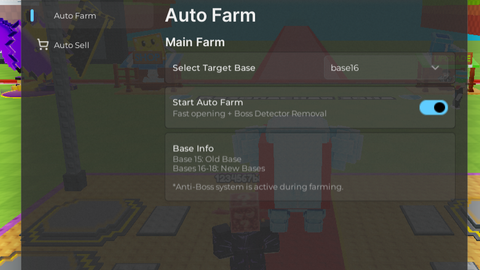 Best Script Auto Sell and Auto Farm NEW BASE NO KEY - Universal script preview