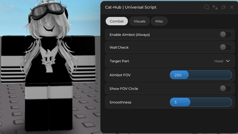 Cat Hub | Aimbot And Esp - Unknown script preview