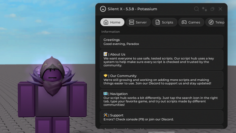 Silent X - Universal script preview