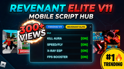 ITZGOHAI V11 - REVENANT ELITE | MOBILE - Unknown script preview