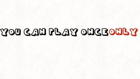 one time game - Unknown script preview