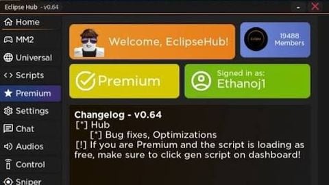 Eclipse H Reborn - Universal script preview