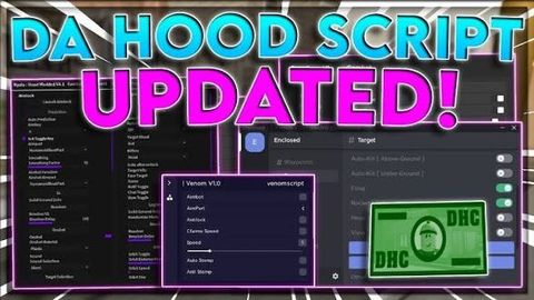 DA H00D - Undetectable Aimbot, Anti Fling, Prediction NEW - Universal script preview
