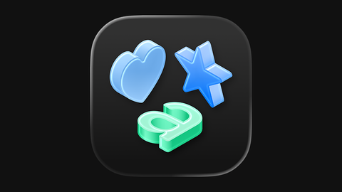 SF Symbols 7 20x20 and 100x100 7000 Icons - Unknown script preview