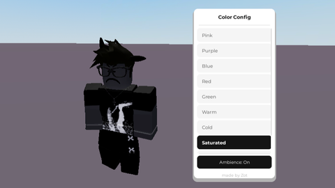 Color Config - Unknown script preview
