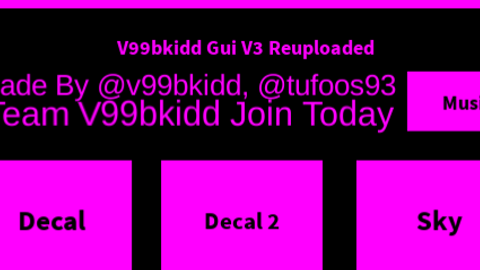 V99bkidd Gui V3 - Unknown script preview