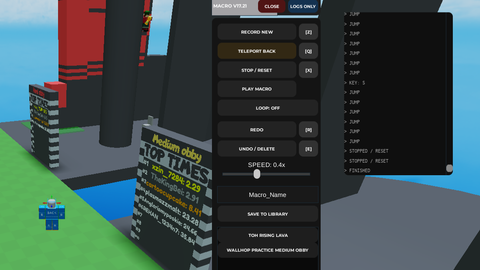 Universal Macro Recorder - Unknown script preview