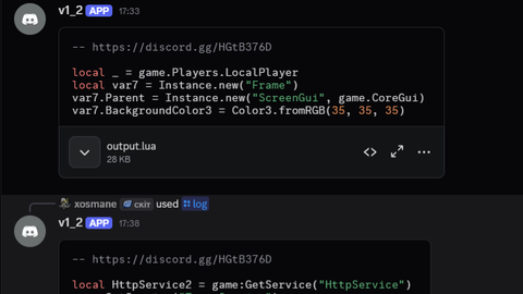 r12 ENV Logger and Detector - Unknown script preview