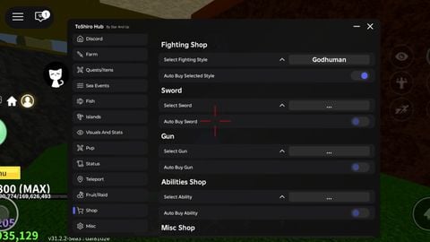 Toshiro Hub - Unknown script preview
