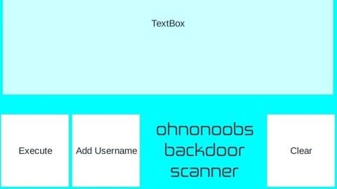 OHNONOOB Backdoor - Unknown script preview