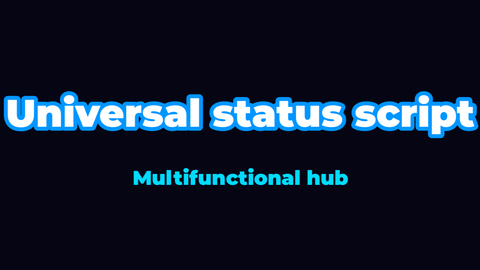 status script - Unknown script preview