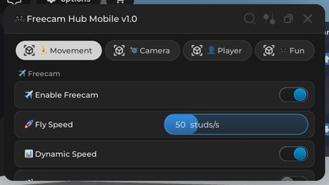Keyless Freecam - Unknown script preview