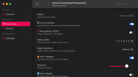 [MAHITO] Anime Final Quest