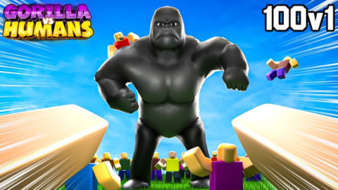 [UPD7]🦍Gorilla vs Humans🧍
