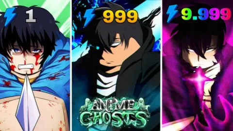 BEST AUTO FARM AUTO DUNGEON AUTO OPEN SCROLLS ANTI AFK - Anime Ghosts [🦖] script preview