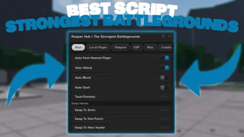 The Strongest Battlegrounds | Reaper Hub — Roblox Scripts | ScriptBlox