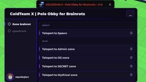 Pole Obby for Brainrots!