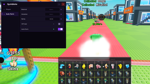 [KEY NEEDED] FREE | AUTO FARM | SPEED | REBIRTH | Symbiote - Be a Brainrot script preview