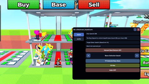 BEST AUTOFARM MOBILE and PC WORKING SCRIPT BY LITERALSKID - Be a Brainrot script preview