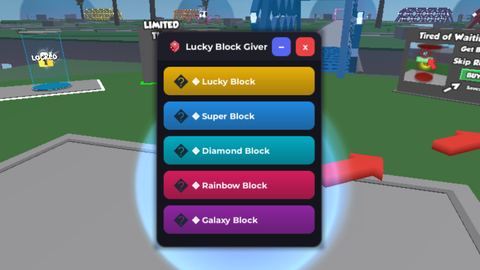 ❓ LUCKY BLOCKS Battlegrounds