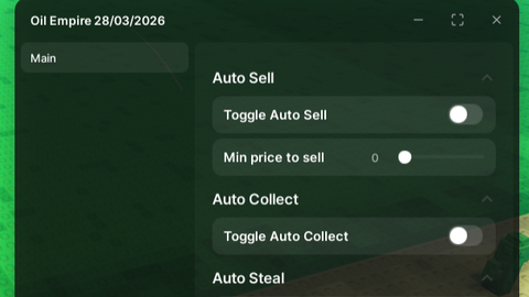 Auto Sell Auto Collect Auto Steal Pickup all - Oil Empire🛢️ script preview