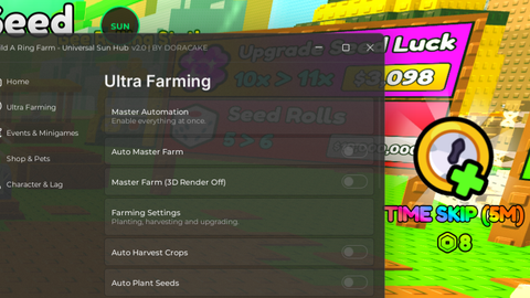 [🌽] Build A Ring Farm