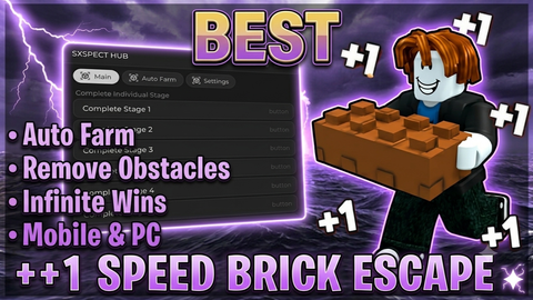 +1 Speed Brick Escape