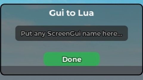 Gui2Lua script for - Studio Lite script preview